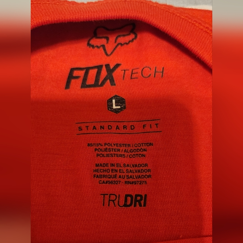 Red Fox Racing T-Shirt - Picture 2 of 8
